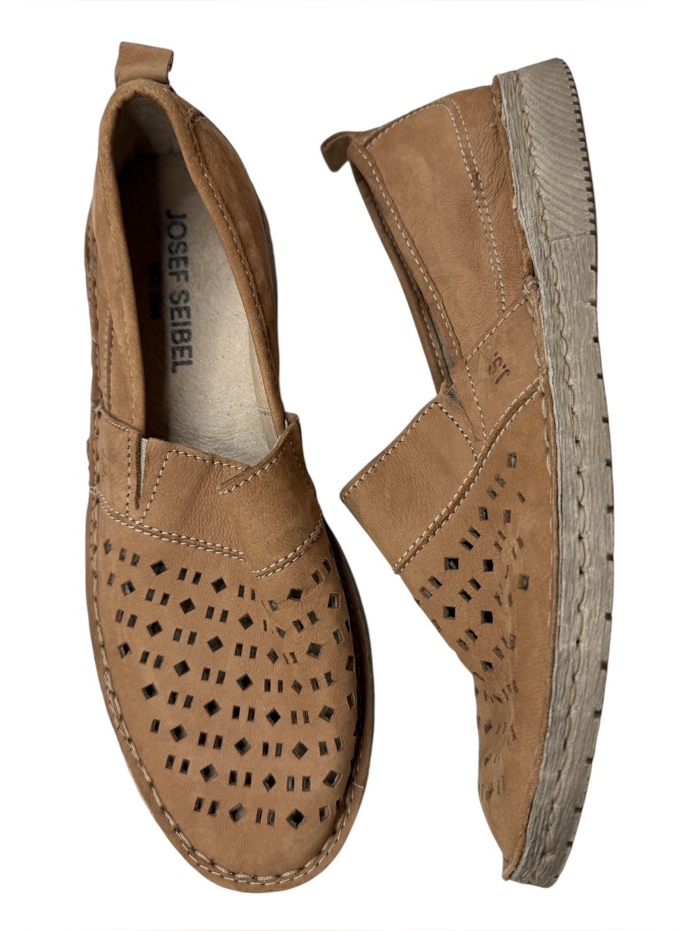 Josef Seibel Sofia slip ins size EU38 US 7-7.5 - Picture 2 of 14